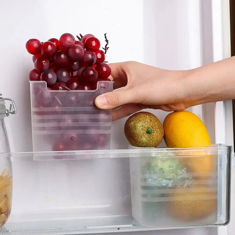 Conjunto de 5 Organizadores para Geladeira - Promoção Imperdível